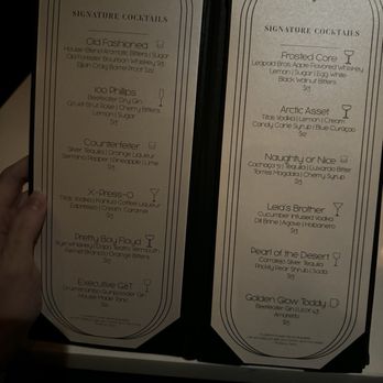 The Treasury at Hotel on Phillips - Cocktails menu - Cocktail Bars Near Me - Sioux Falls, South Dakota The Treasury at Hotel on Phillips - Cocktails menu - Cocktail Bars Near Me - Sioux Falls, South Dakota