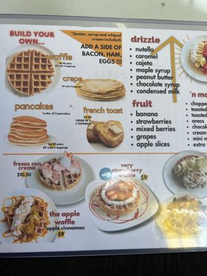 Menu photo 1 Maple Waffles San Antonio, TX