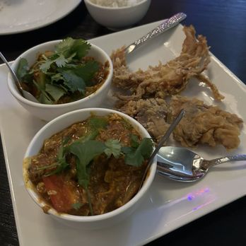 Panvimarn Thai Cuisine - Soft shell crab curry - Thai Near Me - Long Beach, California