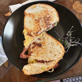 Cafe FeelLove - BROOKLYN BREAKFAST SANDWICH - Coffee & Tea Near Me - St. George, Utah
