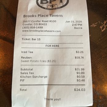 Brooks Place Tavern - Burgers Near Me - Conifer, Colorado Brooks Place Tavern - Burgers Near Me - Conifer, Colorado