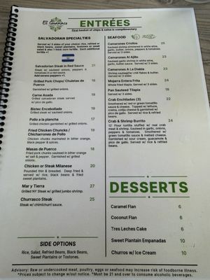 Menu photo 2 El Guanaco Oakland Park, FL