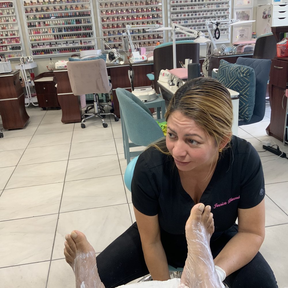 Jessica Blessed Spa - Almost 1hr and 1/2 still going - Nail Salons Near Me - Kissimmee, Florida Jessica Blessed Spa - Almost 1hr and 1/2 still going - Nail Salons Near Me - Kissimmee, Florida