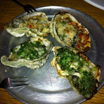 Angelo’s Taverna - Rockefeller and Crab Cake Oysters-compliments of Vincent!! Yummy!!! - Italian Near Me - Denver, Colorado Angelo’s Taverna - Rockefeller and Crab Cake Oysters-compliments of Vincent!! Yummy!!! - Italian Near Me - Denver, Colorado