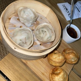 Fuchai - 6 Piece Homemade Shrimp Dumplings - Korean Near Me - Miami, Florida