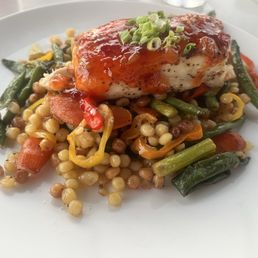 Spicy honey glazed halibut Spicy honey glazed halibut