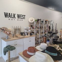 Walk West Hat Bar - Inside