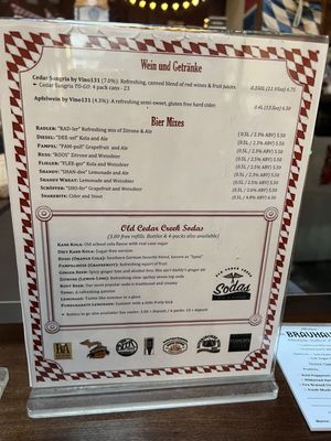 Menu photo 4 Kusterer Brauhaus Grand Rapids, MI