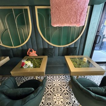 Sahola Cafe & Coffee - Indoor seating. Comfy and enough space to breathe without someone sitting/working elbow to elbow. - Coffee & Tea Near Me - New York, New York