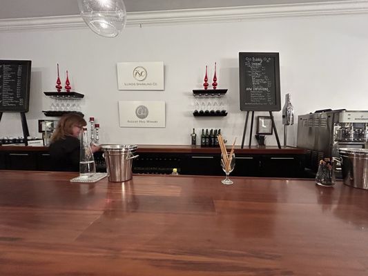August Hill Winery Tasting Room by null