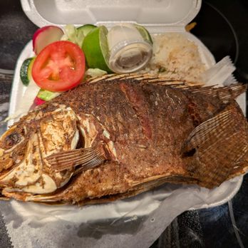 Don Chema - Fried fish, I think it's tilapia - Breakfast & Brunch Near Me - Stafford, Virginia