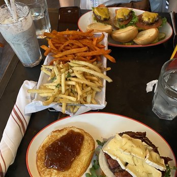 Park Burger - The Getting Figgy With It Basket Parm Truffle Fries Basket Sweet Fries - Burgers Near Me - Denver, Colorado Park Burger - The Getting Figgy With It Basket Parm Truffle Fries Basket Sweet Fries - Burgers Near Me - Denver, Colorado