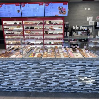 The Hollywood Donut Factory - Counter View - Donuts Near Me - Miami, Florida