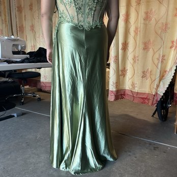 Jasi Alterations - The back of the dress. - Sewing & Alterations Near Me Jasi Alterations - The back of the dress. - Sewing & Alterations Near Me