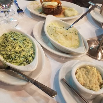 Ruth's Chris Steak House - Creamed Spinach and Mashed Potatoes. - Steakhouses Near Me - Pasadena, California