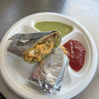 Mumbai Express - Chicken Malai Wrap - Food Trucks Near Me - Santa Clara, California