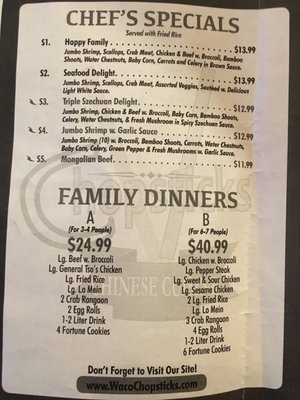 Menu photo 3 Chopsticks Hewitt, TX