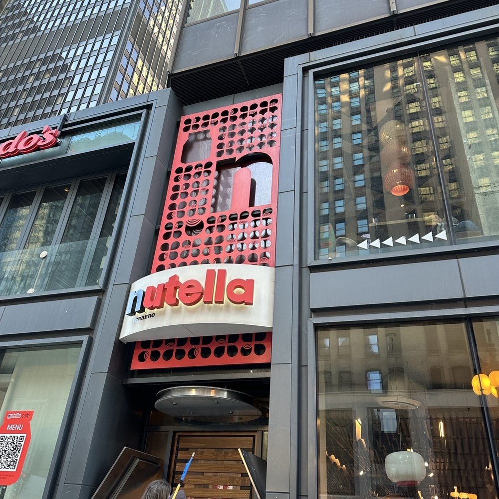Nutella Cafe - Exterior - Desserts Near Me - Chicago, Illinois Nutella Cafe - Exterior - Desserts Near Me - Chicago, Illinois