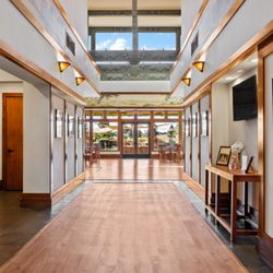 12 Mile Station - Main Hallway of Clubhouse. Enter through front doors and hallway to get to Restaurant.
