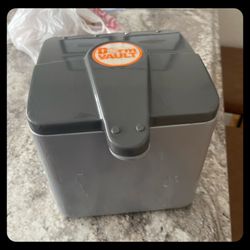 Goodwill - I bought this dorm style lock safe for my son.