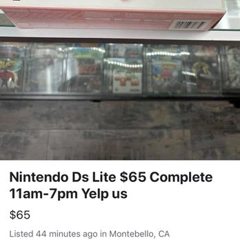 Gamehogs - DS lite I tried purchasing from them - Video Game Stores Near Me - Los Angeles, California Gamehogs - DS lite I tried purchasing from them - Video Game Stores Near Me - Los Angeles, California