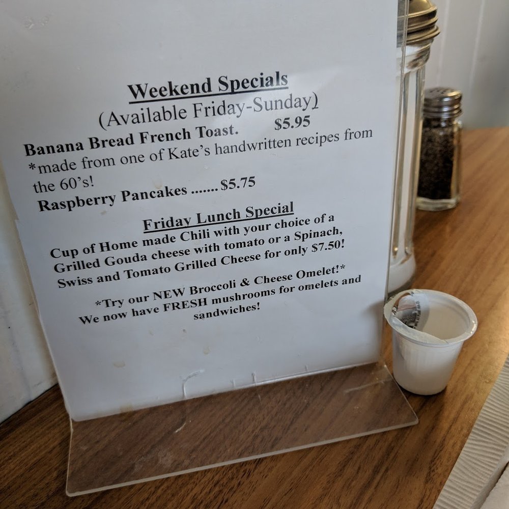 Kate's Kitchen - Current Weekend Specials 3/19 - Breakfast & Brunch Near Me - Flat Rock, Michigan Kate's Kitchen - Current Weekend Specials 3/19 - Breakfast & Brunch Near Me - Flat Rock, Michigan