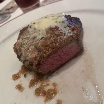 Bouchon - Steak Bouchon had a caramelized onion top- so good and cooked to perfection! - French Near Me - Yountville, California Bouchon - Steak Bouchon had a caramelized onion top- so good and cooked to perfection! - French Near Me - Yountville, California