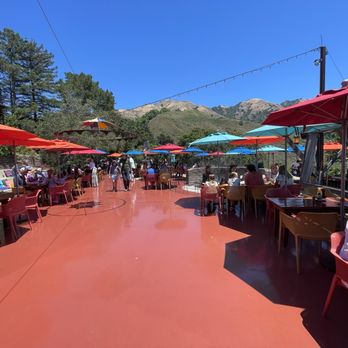 Nepenthe - Huge patio - New American Near Me - Big Sur, California Nepenthe - Huge patio - New American Near Me - Big Sur, California