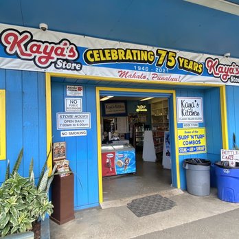 Kaya's Kitchen - In business for 76 years.......must be good :) - Hawaiian Near Me - Hauula, Hawaii Kaya's Kitchen - In business for 76 years.......must be good :) - Hawaiian Near Me - Hauula, Hawaii