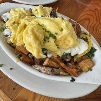 The Little Grill - Potato Boat - Vegetarian Near Me - Harrisonburg, Virginia