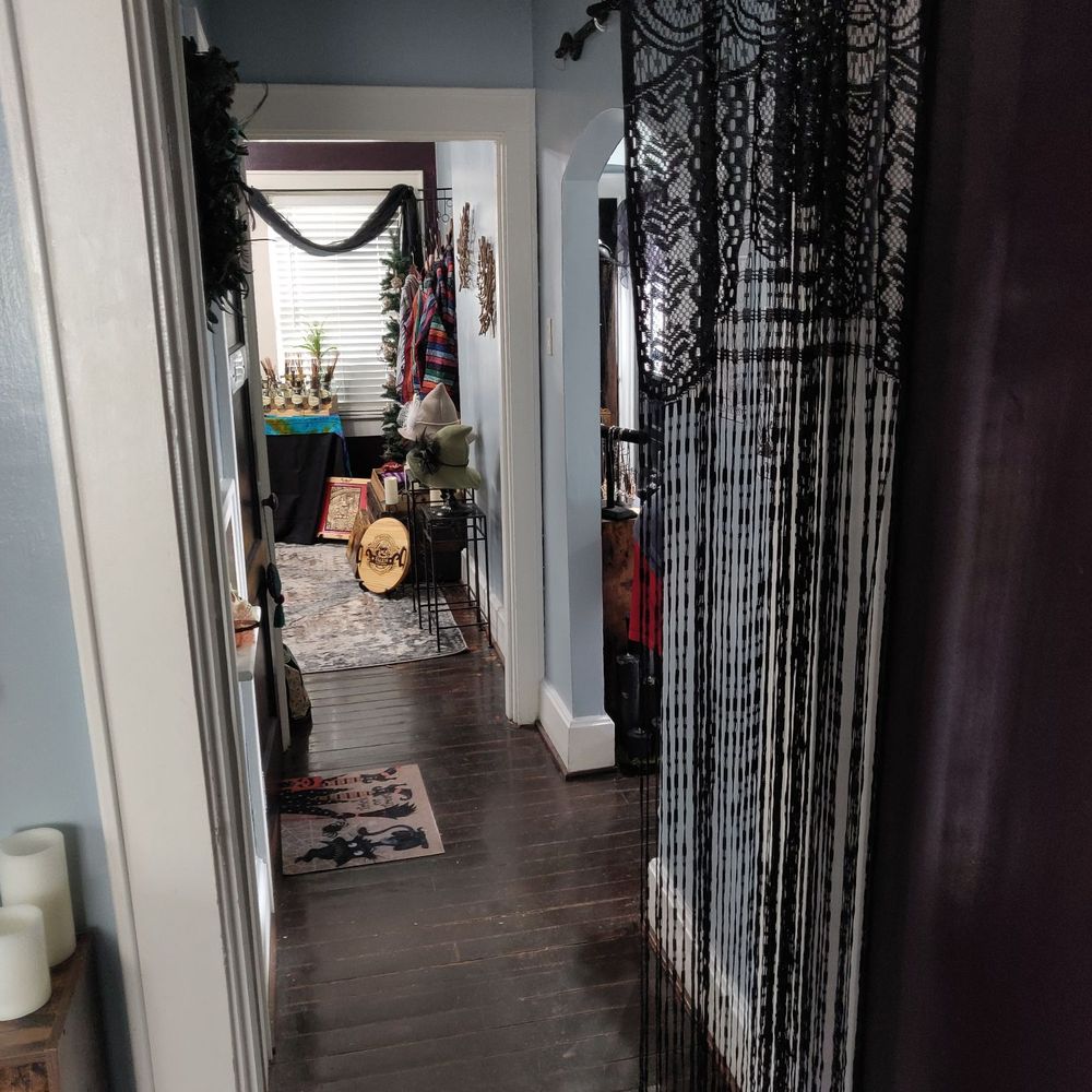 Crystal Coven Mystic Cottage - The back room with the clothing items, incense, and lavender scents (great prices)! - Jewelry Near Me - Winchester, Kentucky Crystal Coven Mystic Cottage - The back room with the clothing items, incense, and lavender scents (great prices)! - Jewelry Near Me - Winchester, Kentucky