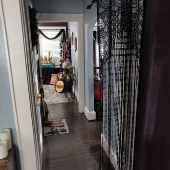 Crystal Coven Mystic Cottage - The back room with the clothing items, incense, and lavender scents (great prices)! - Jewelry Near Me - Winchester, Kentucky Crystal Coven Mystic Cottage - The back room with the clothing items, incense, and lavender scents (great prices)! - Jewelry Near Me - Winchester, Kentucky