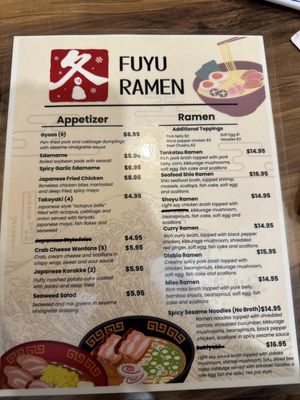 Menu photo 6 Fuyu Ramen Aurora, CO