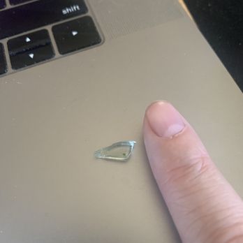 Thistle - piece of glass found in my pre-made Thistle salad - Food Delivery Services Near Me
