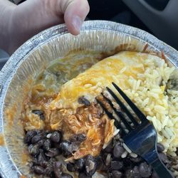 Costa Vida - Order still incorrect after three remakes. Medium sauce inside covered on top with mild sauce to look correct.
