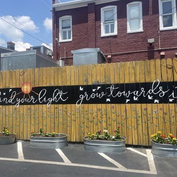 The Fancy Biscuit - One section of parking lot garden - Breakfast & Brunch Near Me - Richmond, Virginia The Fancy Biscuit - One section of parking lot garden - Breakfast & Brunch Near Me - Richmond, Virginia
