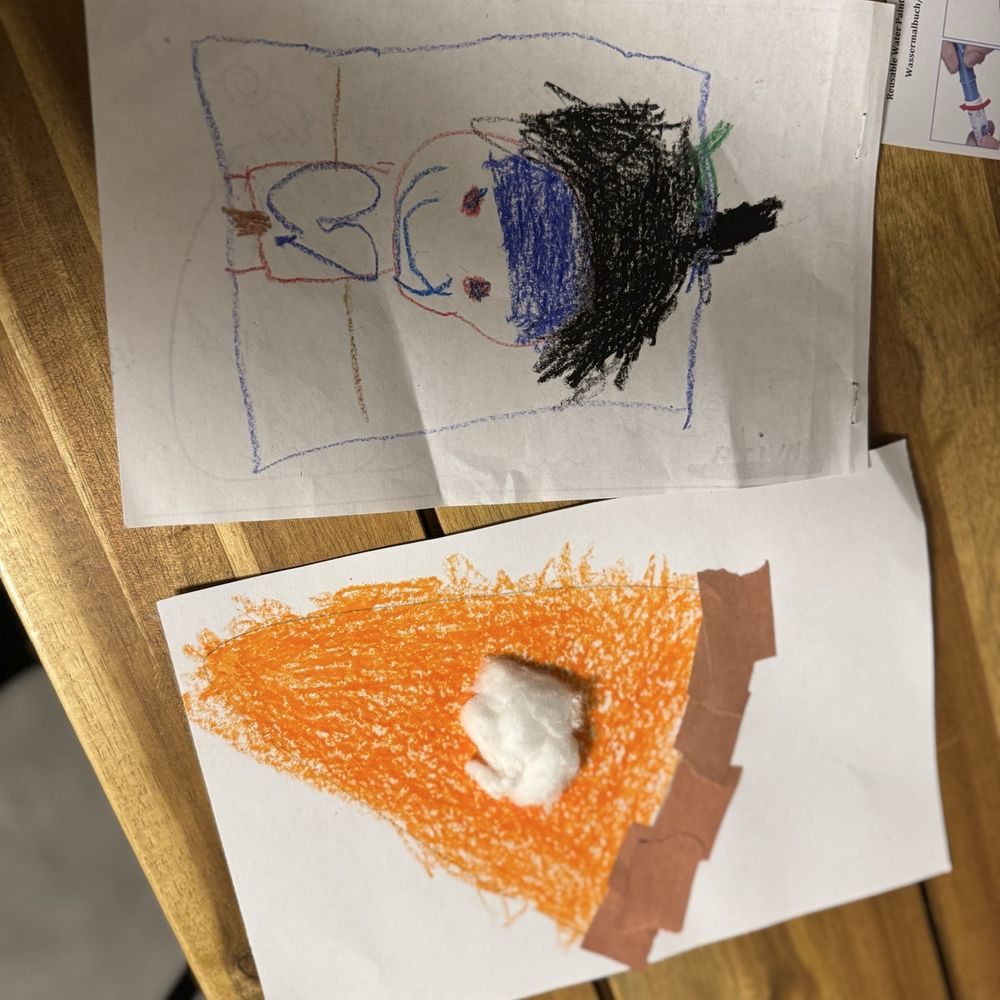 My 2 year old's drawing at school. (Old pic) My 2 year old's drawing at school. (Old pic)