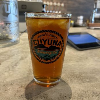 Cuyuna Brewery - Peach for the Stars! Hard Tea - Breweries Near Me - Crosby, Minnesota