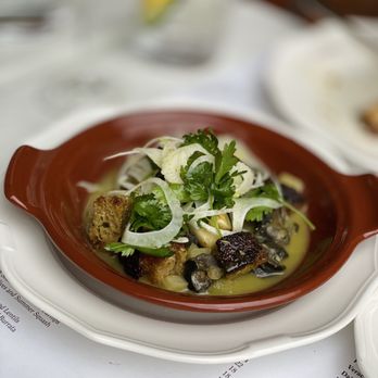 Le Crocodile - Escargot with parsley, Pernod, and fennel - French Near Me - Brooklyn, New York Le Crocodile - Escargot with parsley, Pernod, and fennel - French Near Me - Brooklyn, New York