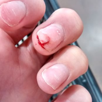 Westwood Nails - Yes, the acrylic was very short but the tech should have taken the time to be gentle. Now my real nail is torn. - Nail Salons Near Me - Arvada, Colorado Westwood Nails - Yes, the acrylic was very short but the tech should have taken the time to be gentle. Now my real nail is torn. - Nail Salons Near Me - Arvada, Colorado