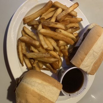 Kelly's Sports Lounge - French dip. Did NOT come with any cheese on it, it's only flaw. Still good. Would order again. - Pubs Near Me - Rapid City, South Dakota Kelly's Sports Lounge - French dip. Did NOT come with any cheese on it, it's only flaw. Still good. Would order again. - Pubs Near Me - Rapid City, South Dakota
