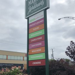 Marché des Jardiniers - Sign