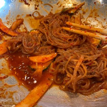 Sisters Korean Restaurant - Spicy cold noodle - Korean Near Me - Greenwood, Indiana