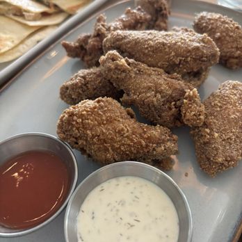 Hard Bean Brunch - Waffle crusted wings - Breakfast & Brunch Near Me - Vancouver, British Columbia
