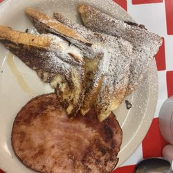 City Street Store & Cafe - French toast and ham