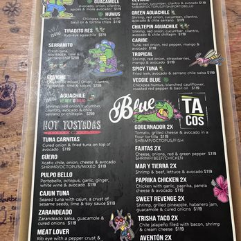Blue Morelos - Menu (English) - Tacos Near Me - Puerto Morelos, ROO Blue Morelos - Menu (English) - Tacos Near Me - Puerto Morelos, ROO