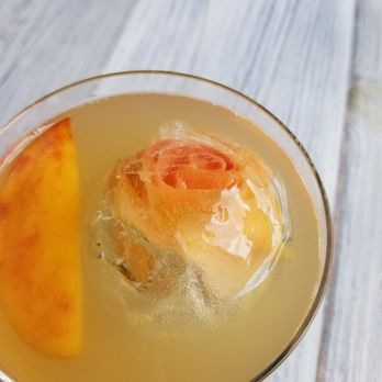 Haberdish - Peachy keen with flower ice - Southern Near Me - Charlotte, North Carolina