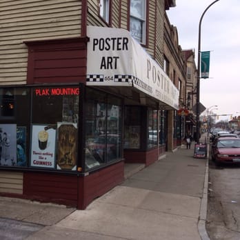 Poster Art - Storefront next to Aladdin's on Monroe - Art Galleries Near Me - Rochester, New York