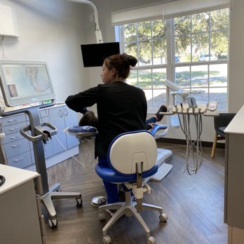 Blue Sky Family Dentistry - My kiddo getting his teeth digitally scanned, instead of gagging on slime to get teeth impressions. Love the technology in this practice! - General Dentistry Near Me - Austin, Texas