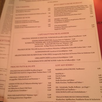 Cafe Hauptwache - Menu - Cafes Near Me - Frankfurt, HE Cafe Hauptwache - Menu - Cafes Near Me - Frankfurt, HE